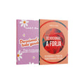 Kit 2 Livros -  Renovadas no Senhor - Devocional a Forja + Devocional de Toda Garota Rosa Claro