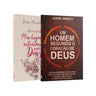 Kit 2 Livros - União e Intimidade - Um homem segundo o coração de Deus + Devocional Meu lugar de intimidade com Deus