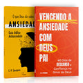 Kit 2 Livros - Vencendo a Ansiedade com Deus Pai: Confiança Plena em Suas Promessas