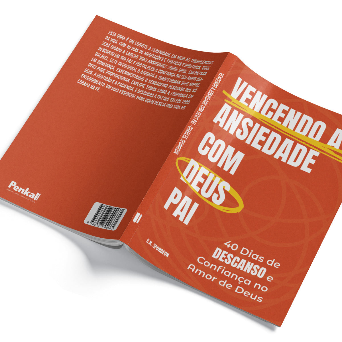 Kit 2 Livros - Vencendo a Ansiedade: Trilhando um Caminho de Paz