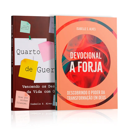 Kit 2 Livros - Vidas Forjadas na Oração | A Forja e Quarto de Guerra