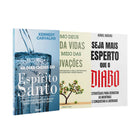 Kit 3 livros - 40 Dias Cheios do Espírito Santo + Seja Mais Esperto que o Diabo + Como Deus Molda Vidas