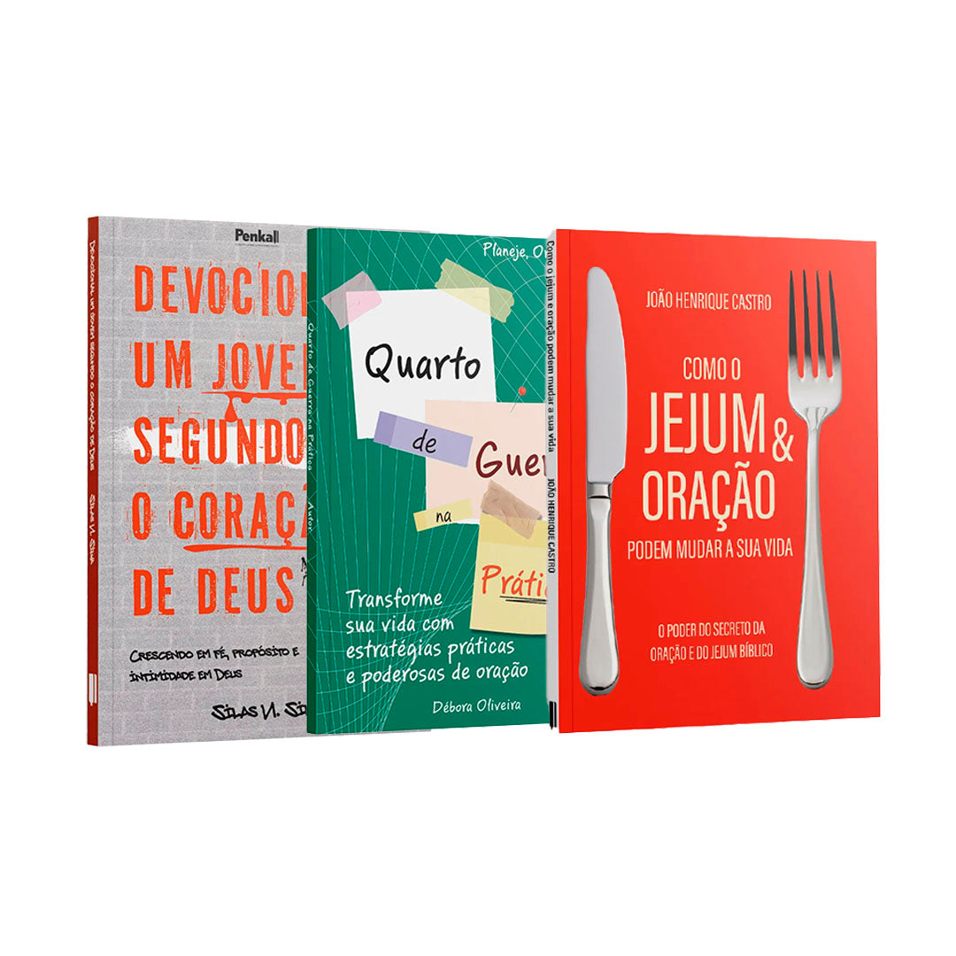 Kit 3 Livros - É Assim que Começa, uma Vida de Santidade com Deus