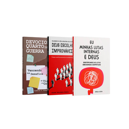 Kit 3 Livros | Escolhidos por Deus