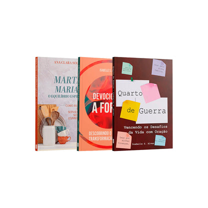 Kit 3 Livros -  Nada Pode me Ferir | Blindada na Fé de Cristo