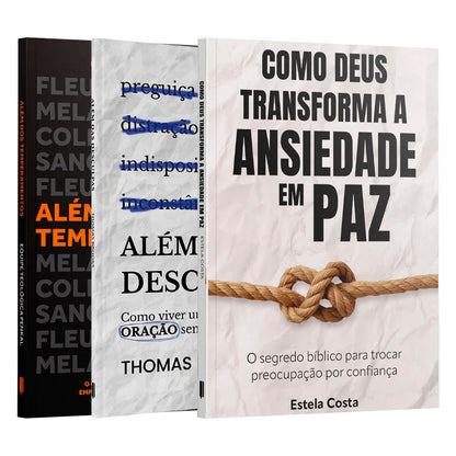 Kit 3 Livros | O Caminho Bíblico da Verdadeira Força