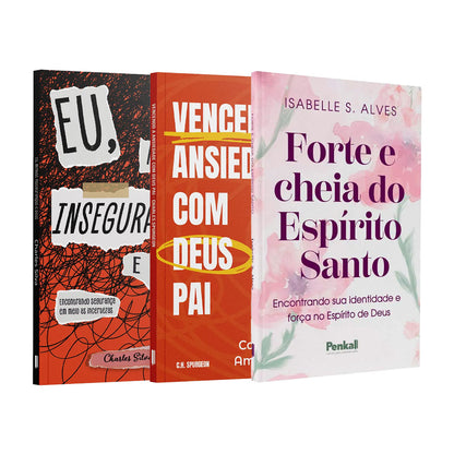 Kit 3 Livros - Vencendo as Batalhas da Mente com Deus Pai