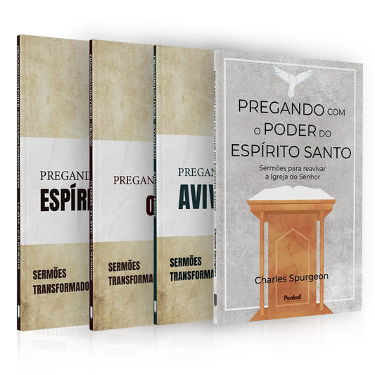 Kit 4 Livros - O Poder dos Pregadores