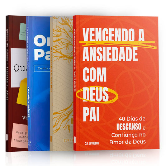 Kit 4 Livros- Vencendo as Batalhas Espirituais