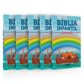 Kit 5 Bíblias Infantil | Bichos na Arca