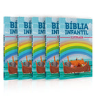 Kit 5 Bíblias Infantil | Bichos na Arca
