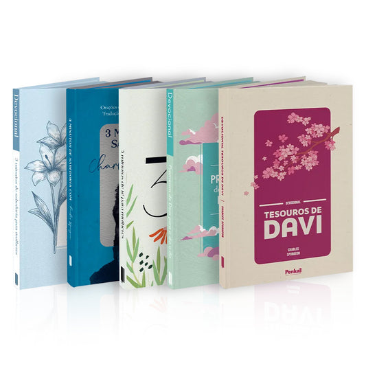 Kit 5 Devocionais - Encontros Espirituais com Deus Pai