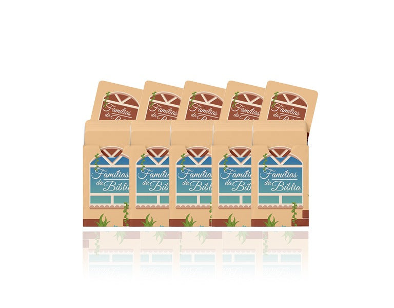Kit 5 jogos bíblicos Famílias da Bíblia - Penkal