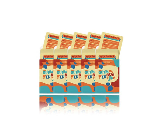 Kit 5 Jogos Bíblicos de Cartas | Quem Sou Eu - Penkal