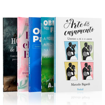 KIt 5 Livros - A Arte do Casamento: Construindo Alianças Sólidas em Deus
