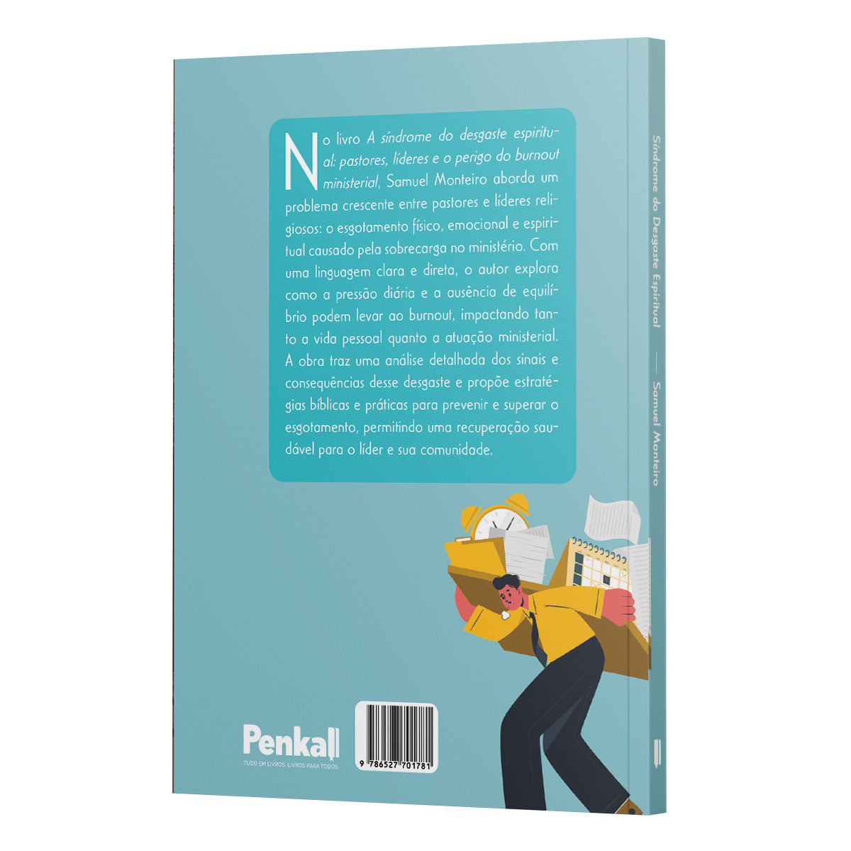 Kit 5 livros - A Síndrome do Desgaste Espiritual | Pastores, Líderes e o Perigo do Burnout Ministerial | Samuel Monteiro
