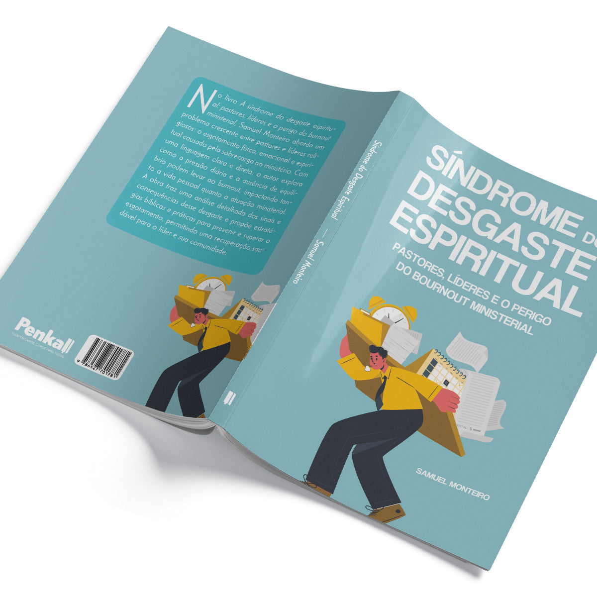 Kit 5 livros - A Síndrome do Desgaste Espiritual | Pastores, Líderes e o Perigo do Burnout Ministerial | Samuel Monteiro