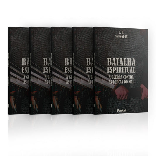 Kit 5 Livros - Batalha Espiritual - Charles Spurgeon
