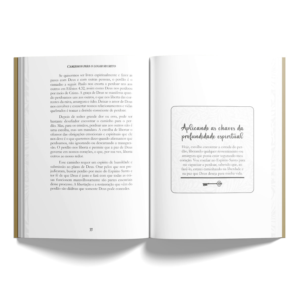 Kit 5 Livros - Caminhos para o Lugar Secreto - Kennedy Carvalho