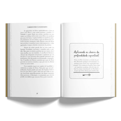 Kit 5 Livros - Caminhos para o Lugar Secreto - Kennedy Carvalho