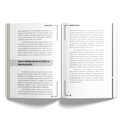 Kit 5 livros - Dêmonios da Família | Como Quebrar as Correntes da Opressão Espiritual no Lar | Leonardo Xavier