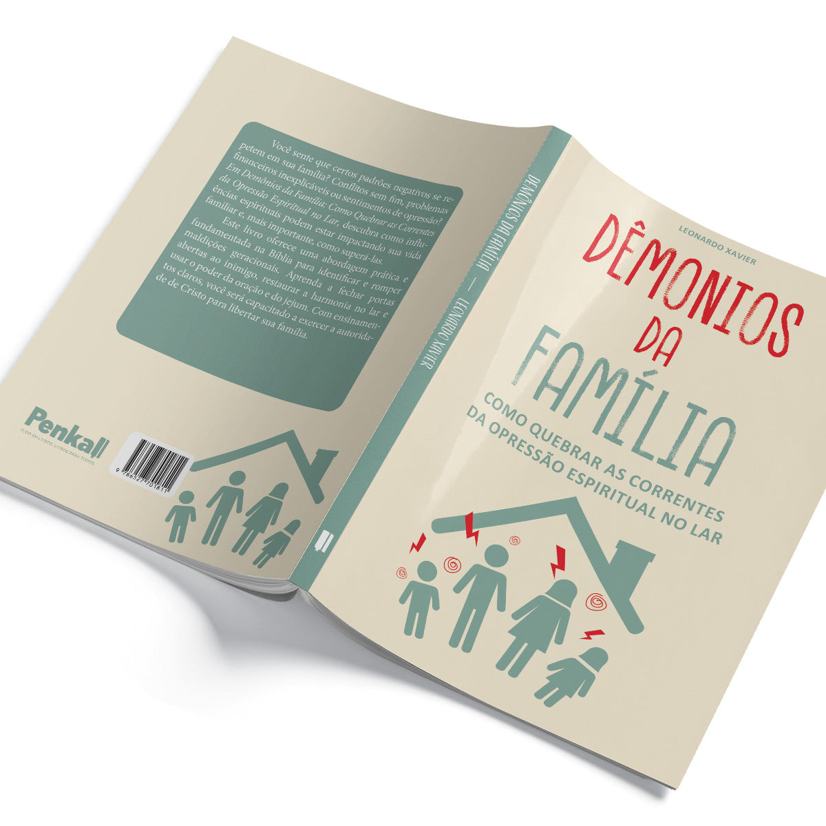 Kit 5 livros - Dêmonios da Família | Como Quebrar as Correntes da Opressão Espiritual no Lar | Leonardo Xavier