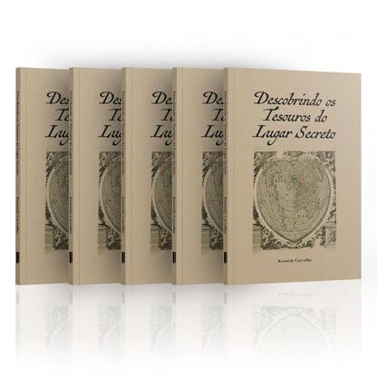Kit 5 Livros - Descobrindo Tesouros do Lugar Secreto - Kennedy Carvalho