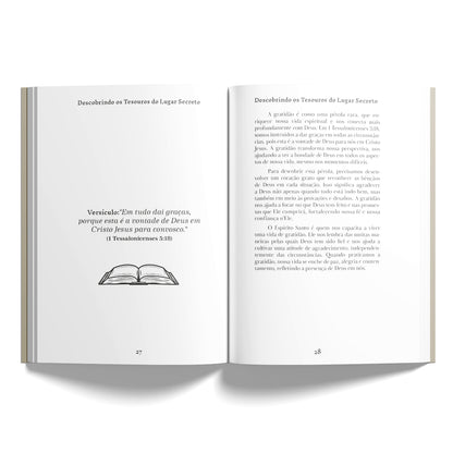 Kit 5 Livros - Descobrindo Tesouros do Lugar Secreto - Kennedy Carvalho