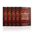 Kit 5 Livros - Devocional um homem segundo o coração de Deus | Adriel Ribeiro