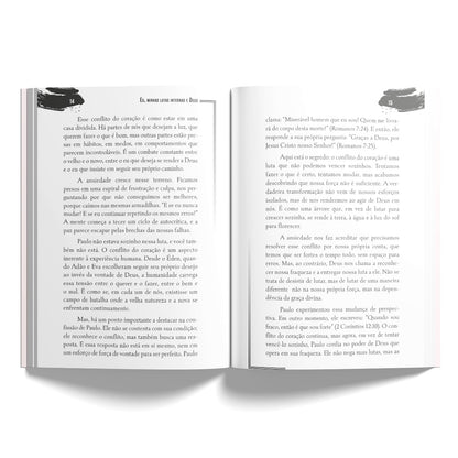 Kit 5 livros - Eu, Minhas Lutas Internas e Deus | Identificando as Lutas Emocionais e Espirituais | Estela Costa