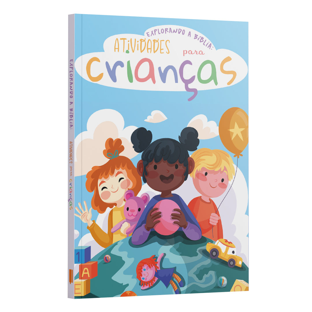 Kit 5 Livros | Explorando a Bíblia: Atividades Bíblicas para Crianças