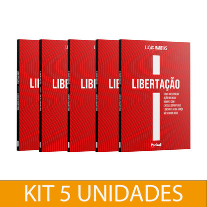 Kit 5 livros - Libertação | Como Identificar Ação Maligna Romper com Cadeias Espirituais e Desfrutar da Graça no Senhor Jesus