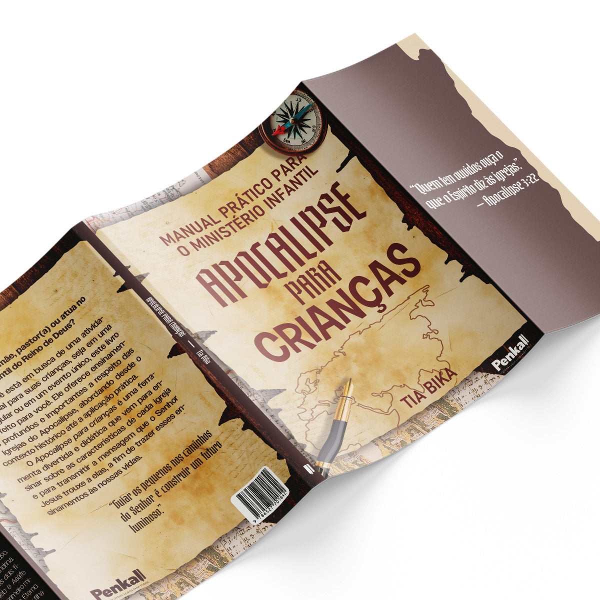 Kit 5 livros - Manual Prático para o Ministério Infantil - Apocalipse para Crianças - Tia Bika