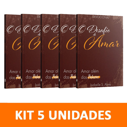 Kit 5 livros - O Desafio de Amar | Amar Além das Palavras - Sara Monteverde