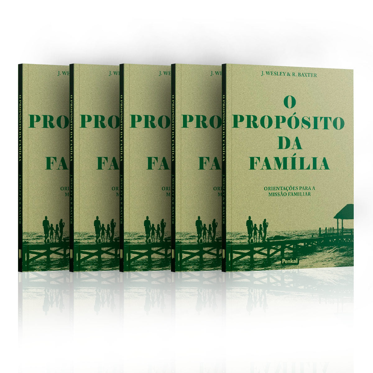 Kit 5 Livros - O Propósito da familia - J. Wesley &amp; R. Baxter