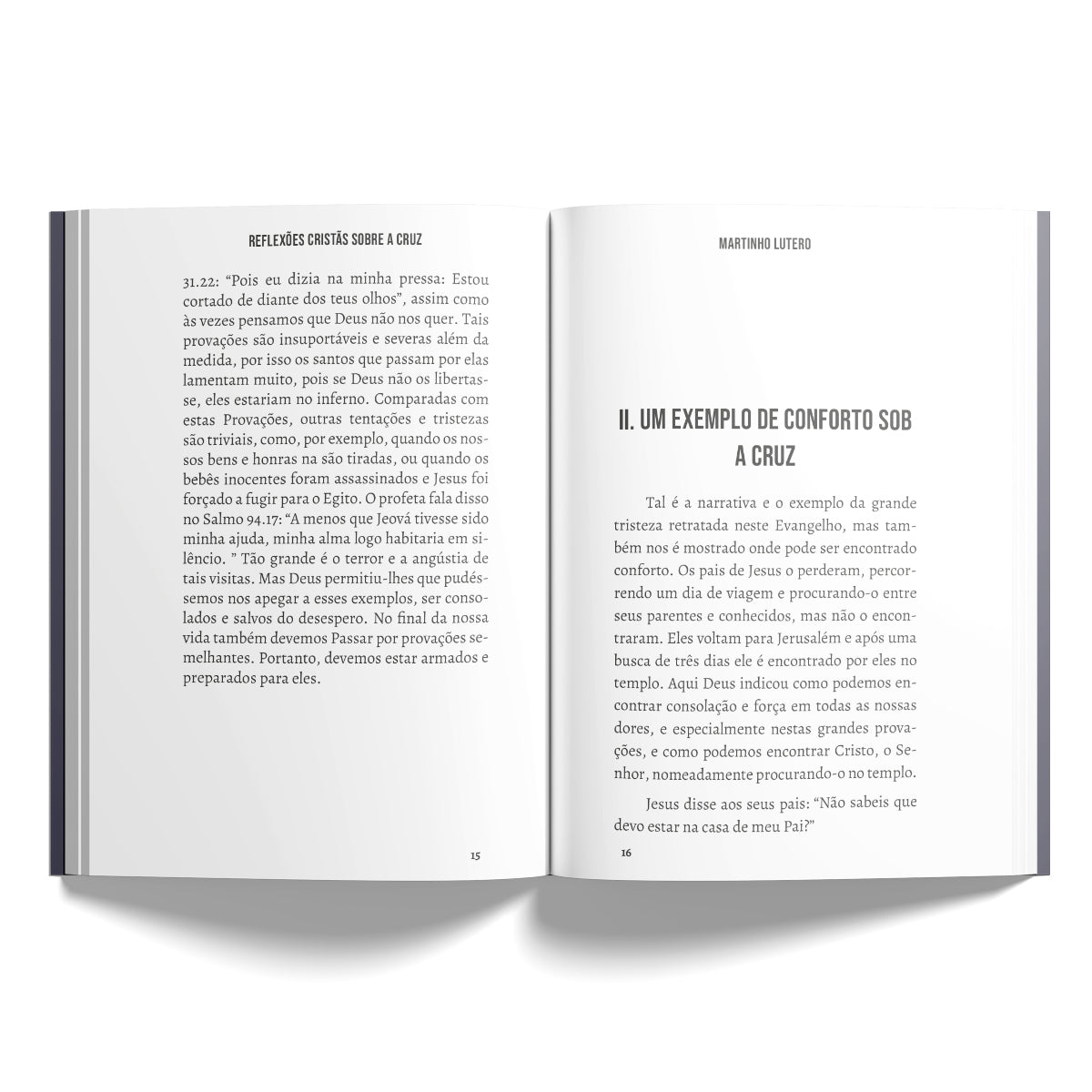 Kit 5 Livros - Reflexões Cristãs sobre a Cruz - Martinho Lutero