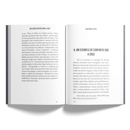Kit 5 Livros - Reflexões Cristãs sobre a Cruz - Martinho Lutero