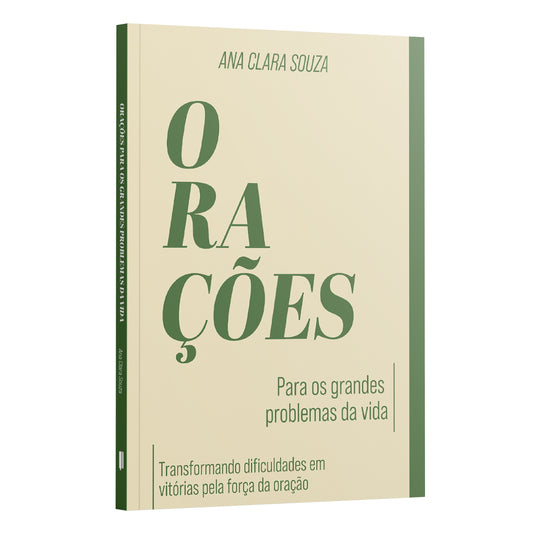 Kit 5 livros - Transformando Dificuldades em Vitórias pela Força da Oração - Ana Clara Souza
