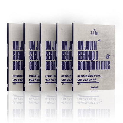 Kit 5 Livros - Um Jovem Segundo o Coração de Deus - J.C. Ryle