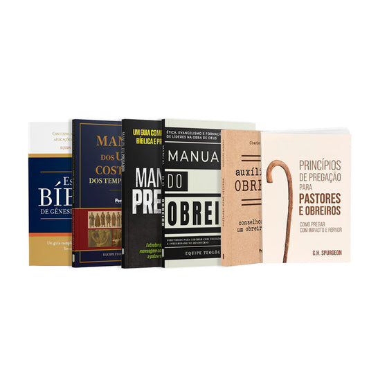 Kit 6 Livros | Obreiro Aprovado