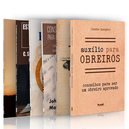 Kit 6 livros - Pastor Aprovado por Deus