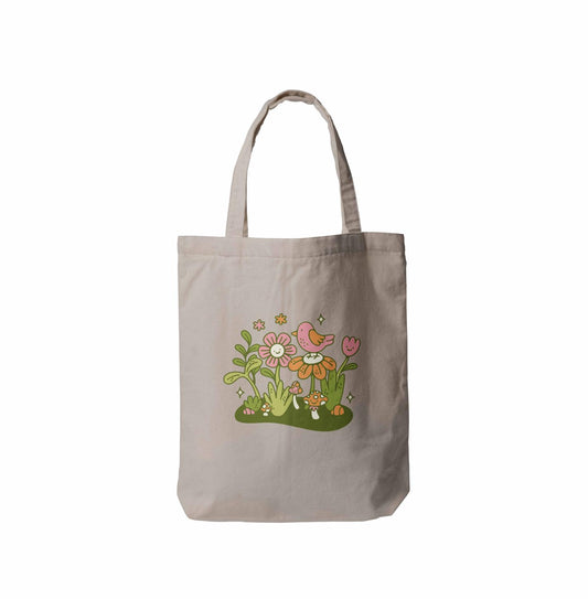 Kit A Voz e o Jardim |  Bíblia da pregadora Vermelha + Ecobag Jardim
