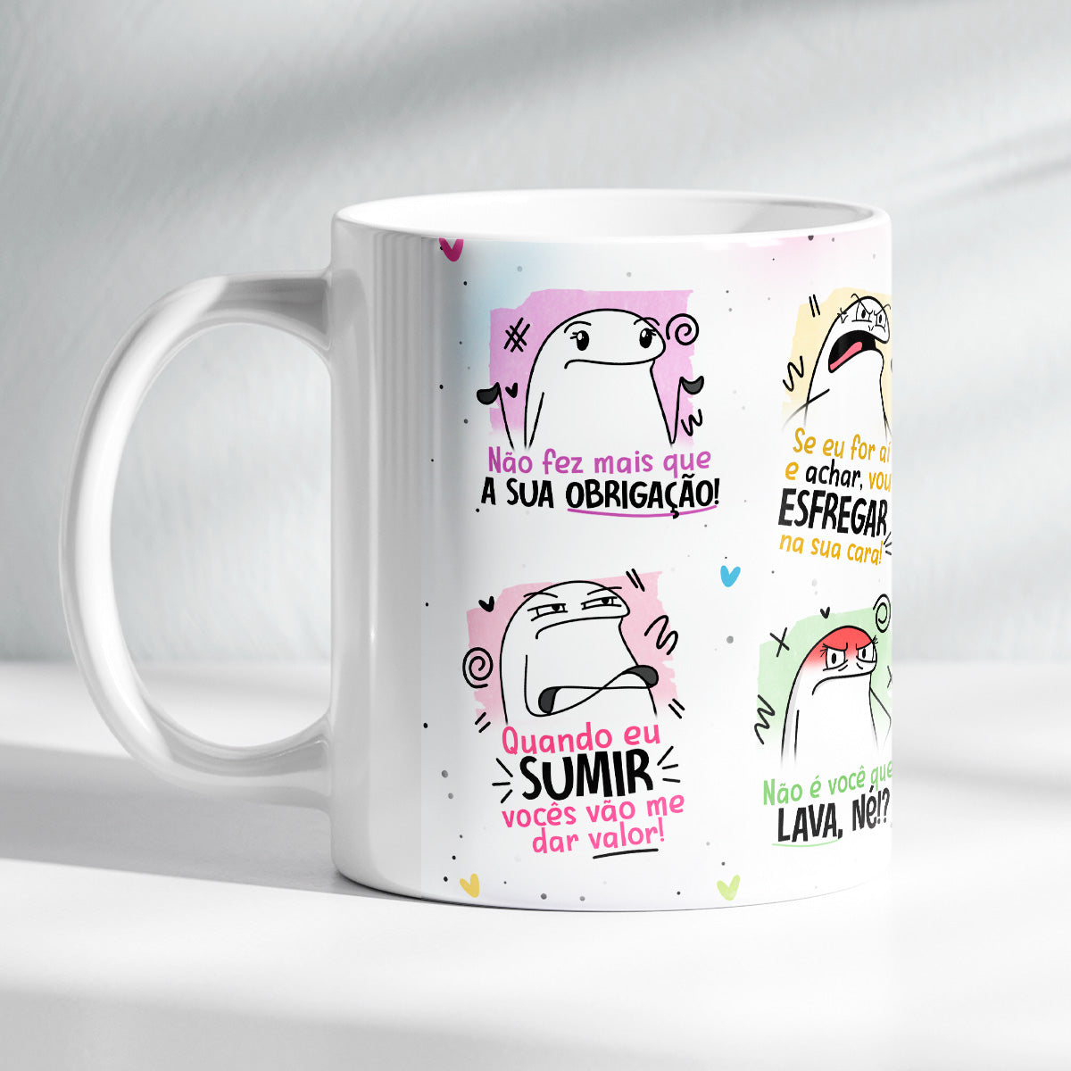 Kit Amor que Inspira | Caneca - Frases de mãe + Livreto Nova Criatura