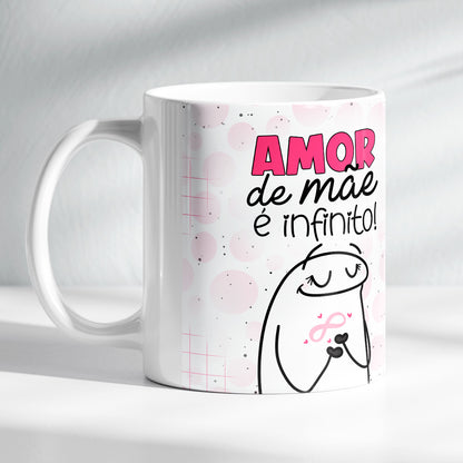 Kit Amor que Transforma | Caneca - Amor de mãe  + Livreto Nova Criatura