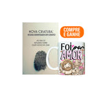 Kit  Amor que Transforma- Caneca - Foi Por amor + Livreto Livreto Nova Criatura