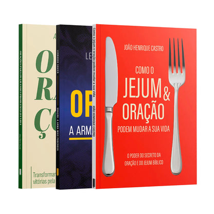 Kit Armas Espirituais | Oração a Arma mais Poderosa + Orações + Como o Jejum e Oração Podem Mudar sua Vida.