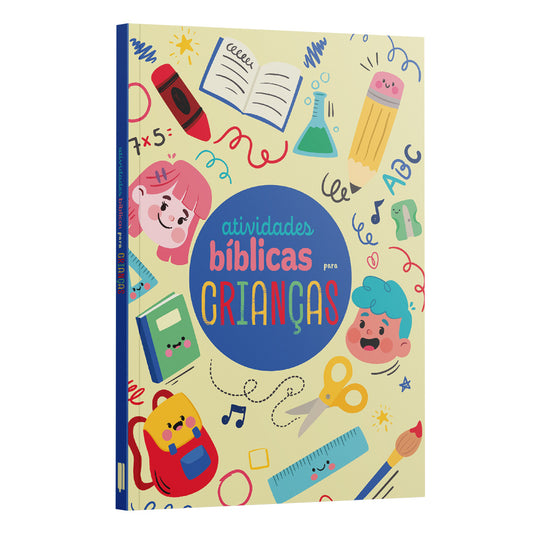 Kit Atividades Sagradas Infantis | Atividades Bíblicas para Crianças + 40 Dias com Divertidamente