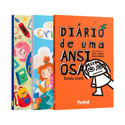 Kit Aventuras Bíblicas | Atividades Bíblicas para Crianças + Diário de uma Ansiosa