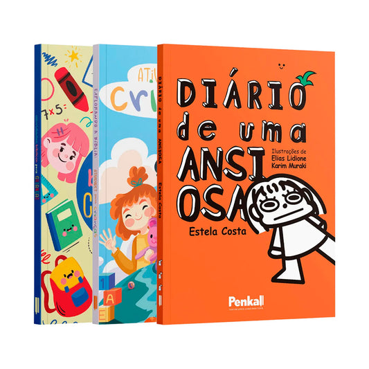 Kit Aventuras Bíblicas | Atividades Bíblicas para Crianças + Diário de uma Ansiosa