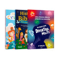 Kit Bíblia Divertida |  40 Dias com Divertidamente + Histórias Bíblicas para Dormir + Atividades para Crianças